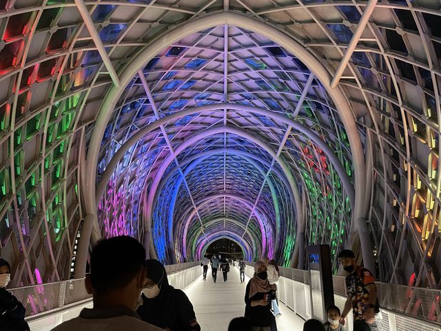 Saloma Link Bridge Night View 🤩