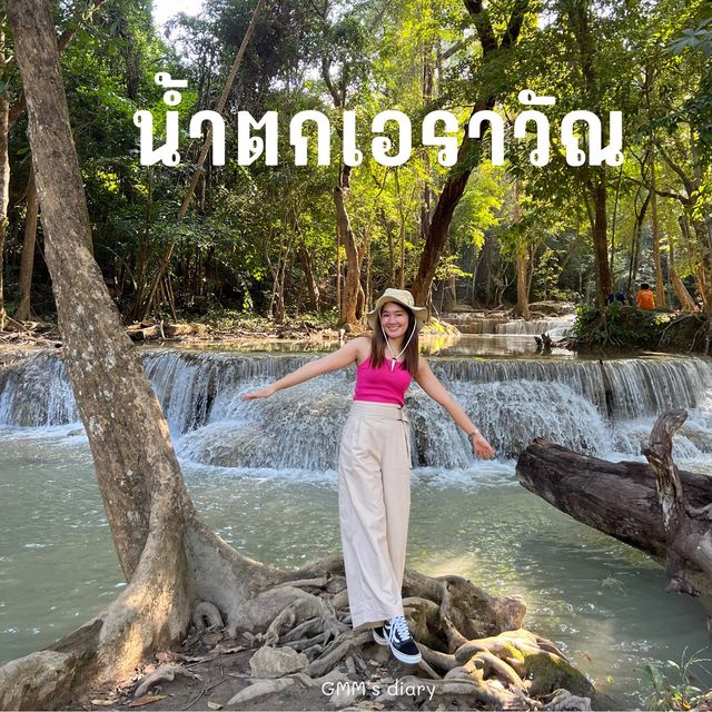 น้ำตกเอราวัณ สวรรค์เมืองกาญ 
