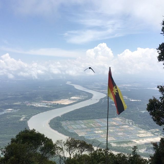 rainforest hiking in Borneo 