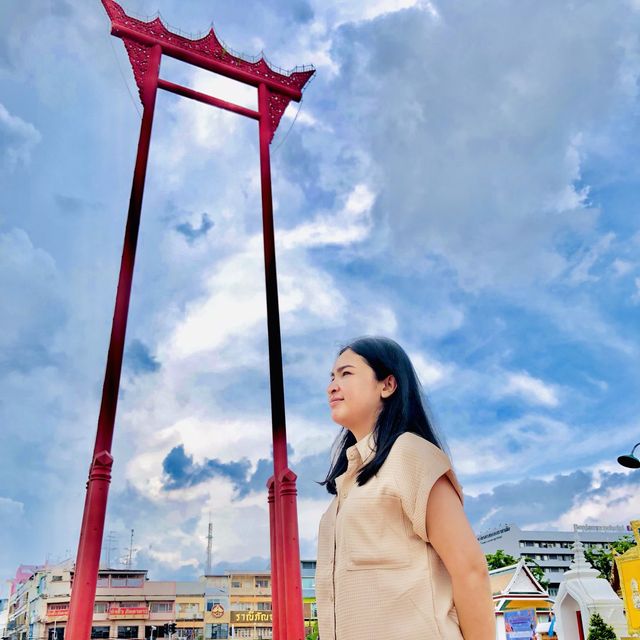 เสาชิงช้า จังหวัดกรุงเทพมหานคร ประเทศไทย 