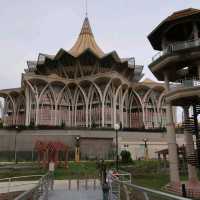 Stunning Kuching Darul Hana Bridge