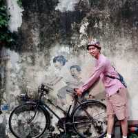Finding mural in Penang