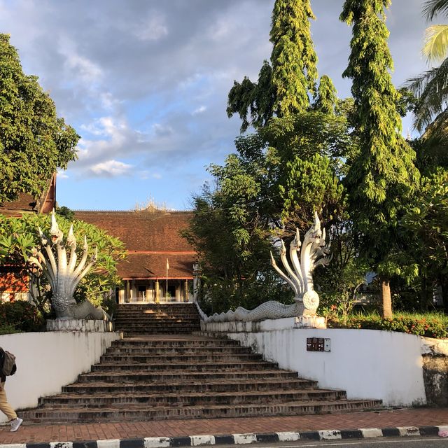 The Lanna Style Stupa in luang prabang 