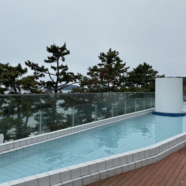무창포해수욕장이 보이는 보령 라바풀빌라