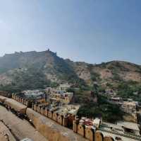 Another day at the Magnificent Amer Fort 