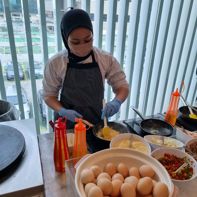 Breakfast @ Holiday Inn Johor Bahru