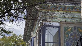 Majestic Tajikistan tea house in Boulder