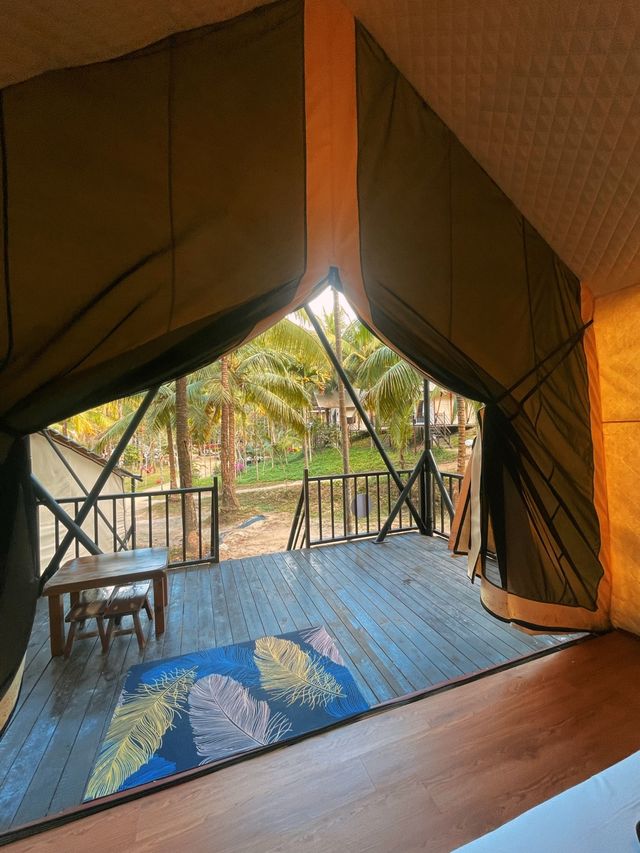 Next Level Glamping in Hainan 🏕🌴