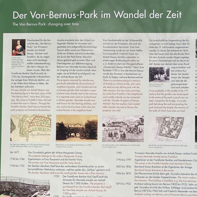 Bernus Park and its History 