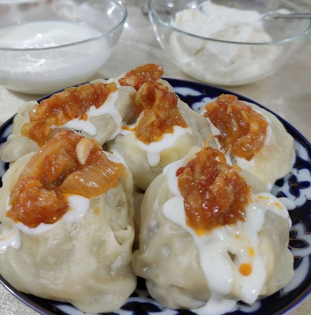 Manti Uzbekistan dumpling