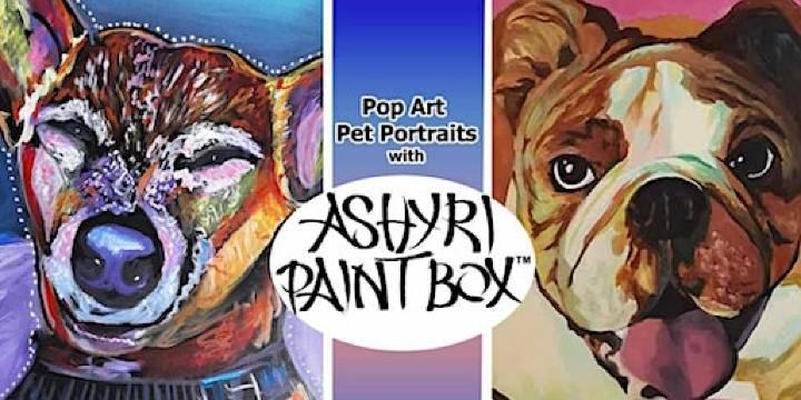 Pop Art Pet Portrait Event Kenner | The Canvas Club, Kenner, LA, USA