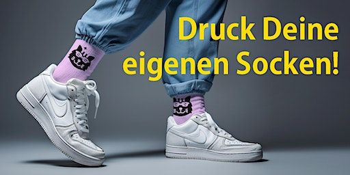 Druck Deine eigenen Socken im Februar | Siebdruckatelier Drucksalon