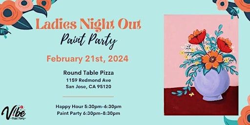 Ladies Night Out : Paint Party | Round Table pizza Almaden