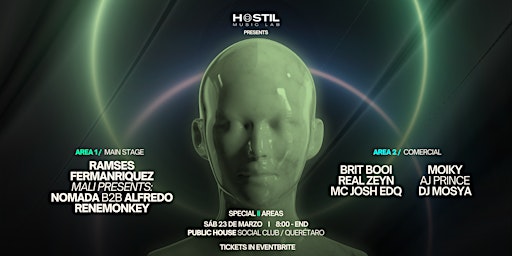 Hostil Presents: AREA II At Public House | Public House Social Club