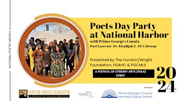 Poets Day Party at National Harbor | Artstination Art Gallery in Washington, DC. @ The National Harbor -