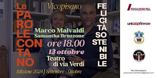 Le Parole Contano: Marco Malvaldi e Samantha Bruzzone | Teatro di Via Verdi