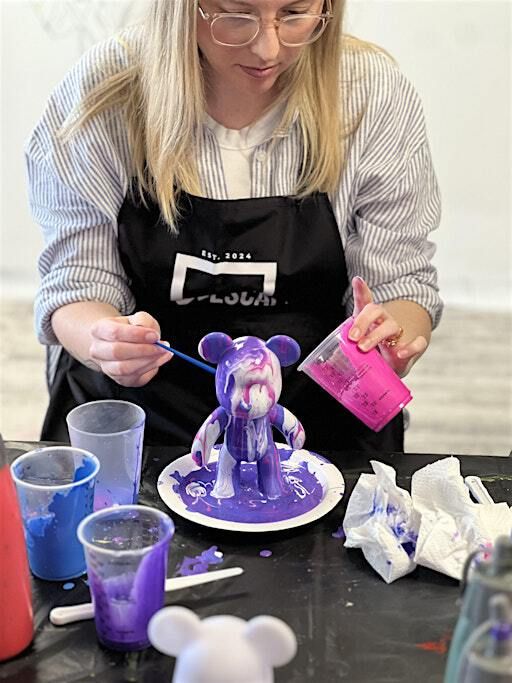 Fluid Bear with Art Escape NZ - Auckland's Latest Creative Playground | City of Tea - Flat Bush (一座一茶)