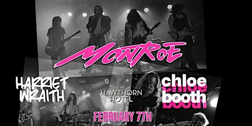 LIVE AT HAWTHORN HOTEL - MONROE | CHLOE BOOTH | HARRIET WRAITH | The Hawthorn Hotel