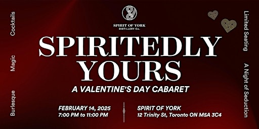 A Valentine's Cabaret | Spirit of York Distillery Co.