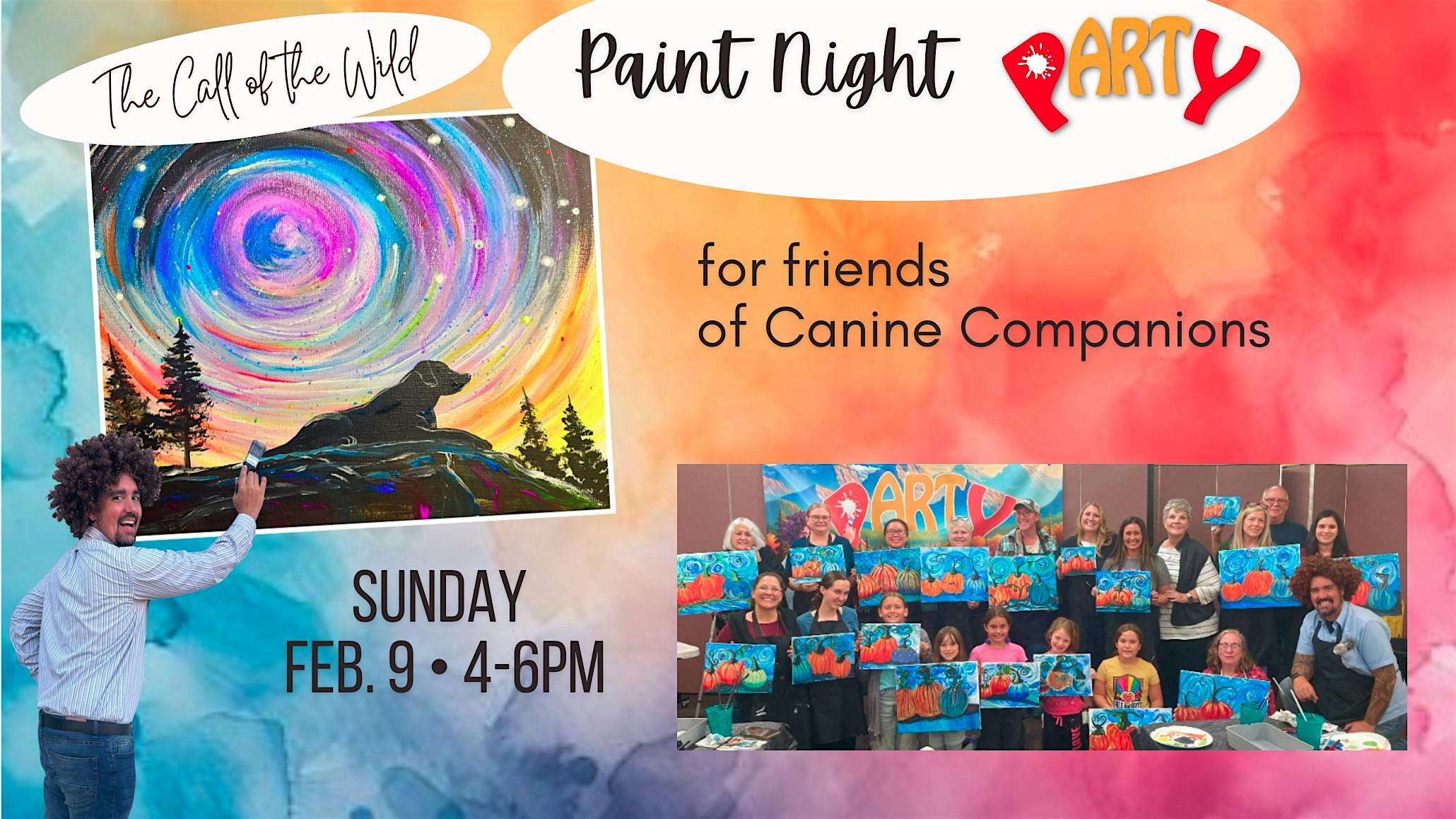 Paint Night for friends of Canine Companions (The Call of the Wild) | 107 Sutter Ave