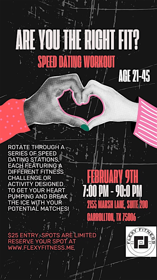 Fitness Speed Dating | Flexy Fitness