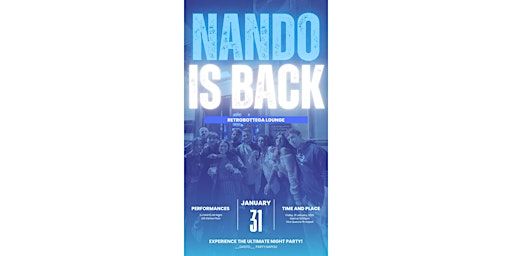 Nando is Back | Retrobottega lounge