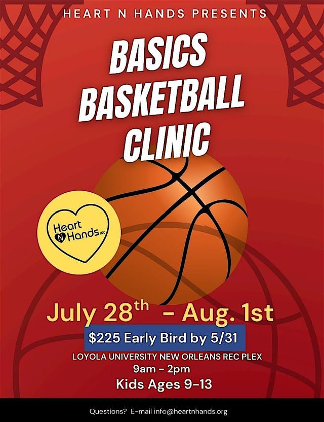 Basics Basketball Clinic Sponsored by Heart N Hands | Loyola University New Orleans
