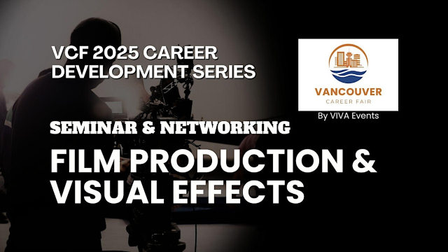 Seminar & Networking: Film Production & Visual Effects | 3290b Production Way