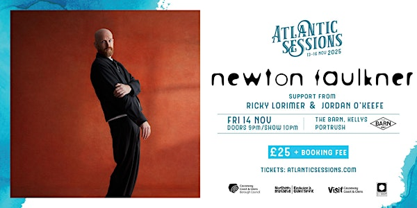 Newton Faulkner live - Atlantic Sessions Headliner at The Barn, Kellys | The Barn at Kellys Complex