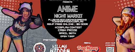 POP UP ANIME NIGHT AND COSPLAY CONTEST - SOLEPLAY DECATUR | Sole Play Gaming