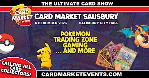 Salisbury Card Market - December 2026 | Salisbury City Hall