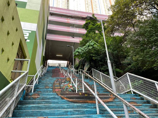 香港仔帆船的壁畫