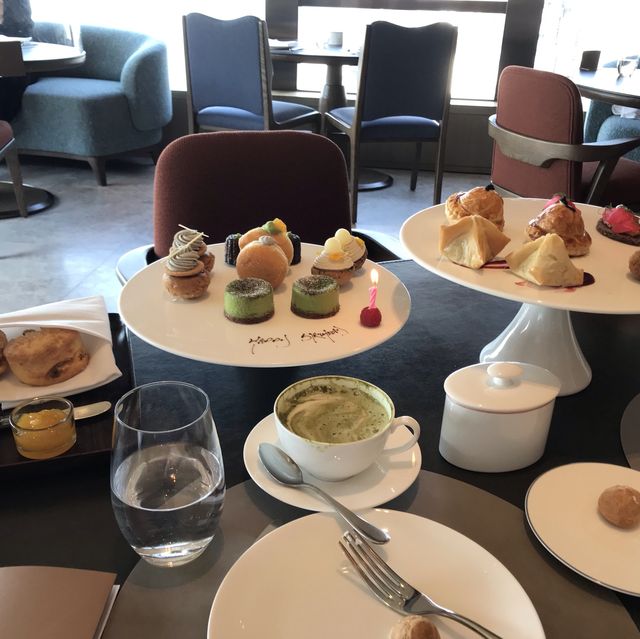 Salisterra at The Upper House Matchali afternoon tea