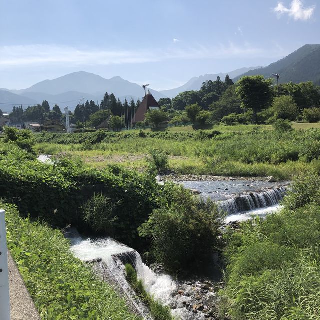 【湯田中駅から渋温泉へ】