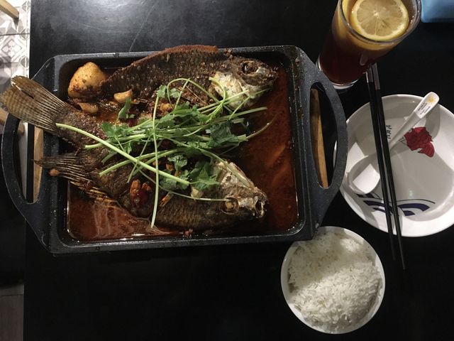 Spicy Grilled Fish _Si Chuan taste 🐟🔥😋