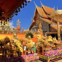เดินขึ้นพระธาตุดอยสุเทพสุดสัปดาห์😅