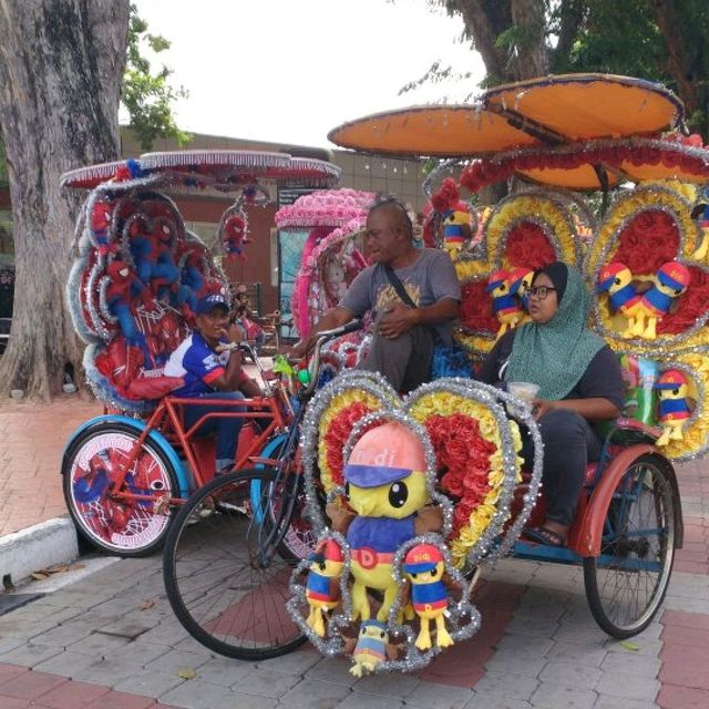 British style old town in Malaysia 