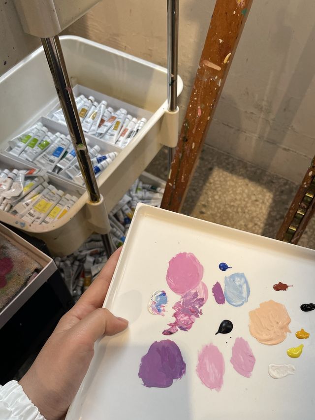 석촌호수 꽃과 나무 바라보며 그림그리기 “그림 제작소”🎨