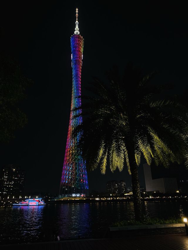 Night time Guangzhou - Canton tower and more