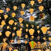 🎐彩繪的熱氣球燈籠🎈📍Zhongshan Linear Park 台北捷運中山站線形公園