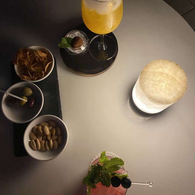 Special drinking time at rooftop 