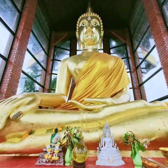 วัดท่าขนุน  ไหว้พระทำบุญ 🙏 ชมวิวเมืองทองผาภูมิ📸