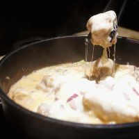 舒舒服服食雞煲再打邊爐