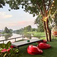 🚘ร้านระเบียงน้ำ บางระจัน 🚘