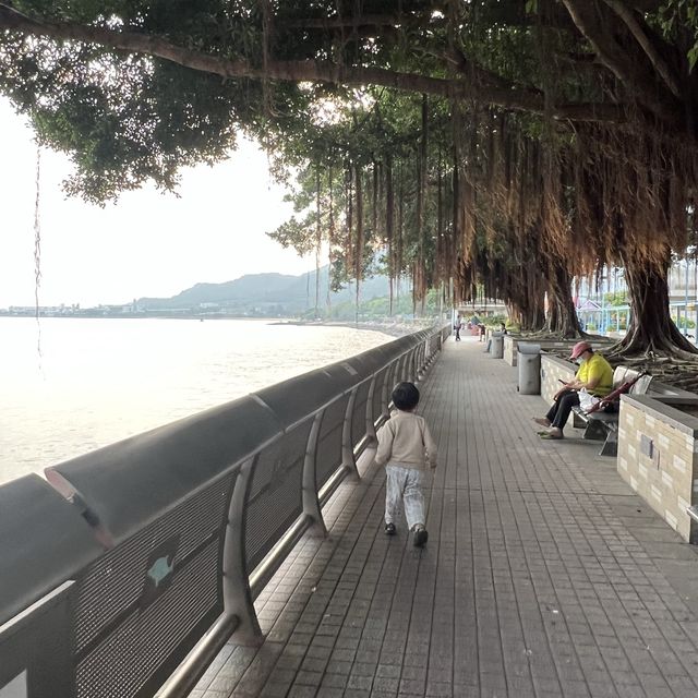 輕輕鬆鬆的屯門碼頭日落時間