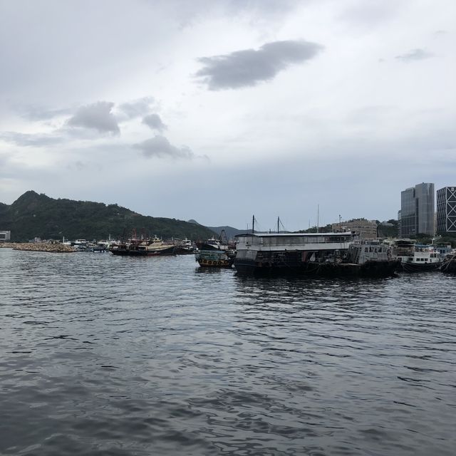 避風塘嘅無敵海景 避風塘嘅無敵海景