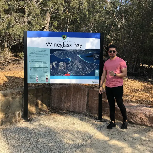 Wineglass bay Tasmania