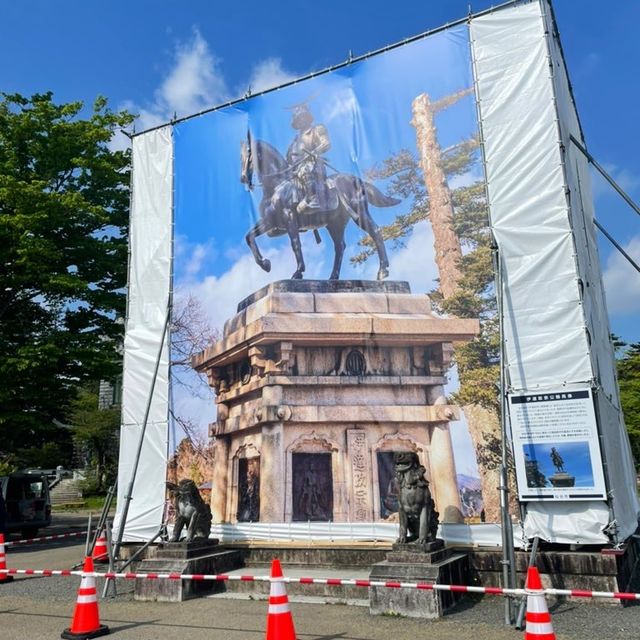 【仙台城跡】仙台近くでちょっと一息