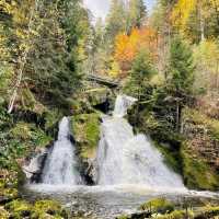 The Triberg Waterfalls at Black Forest
