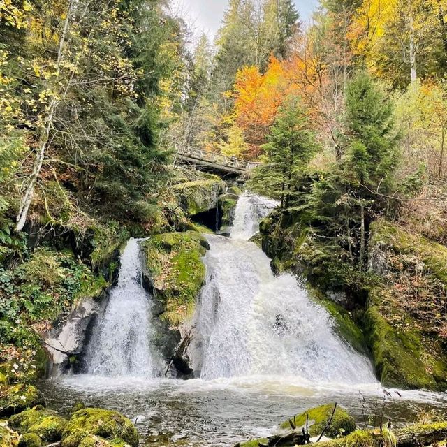 The Triberg Waterfalls at Black Forest